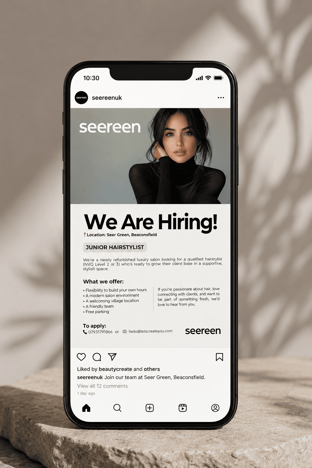 Seereen — Brand Identity & Print