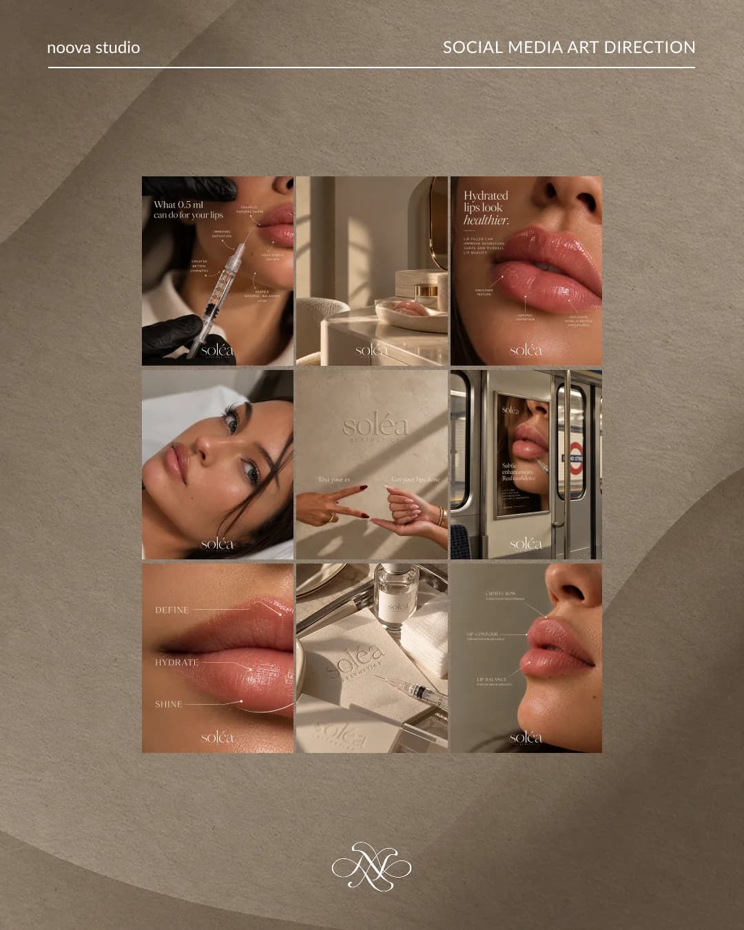 Soléa Aesthetics — Brand Identity & Creative Direction