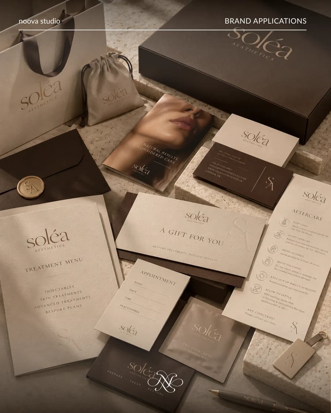 Soléa Aesthetics — Brand Identity & Creative Direction